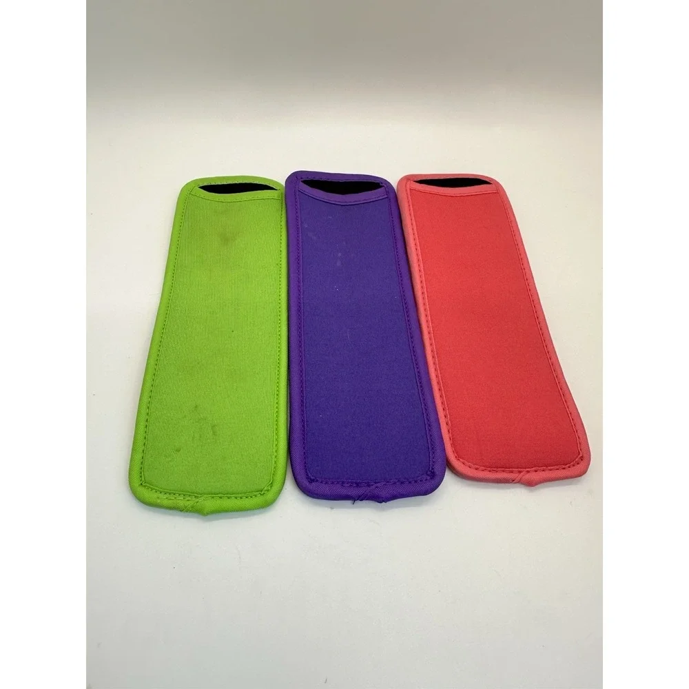 Zipzicle Neoprene Ice pop/ Popsicle Holder Set Of 3‎